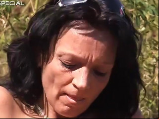 Busty Mature's Fucked Silly By A Guy Outdoors
